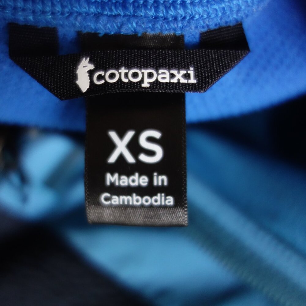 COTOPAXI Blue Color Block Fleece Zip Jacket – Company Logo – Wmns XS - Picture 7 of 9